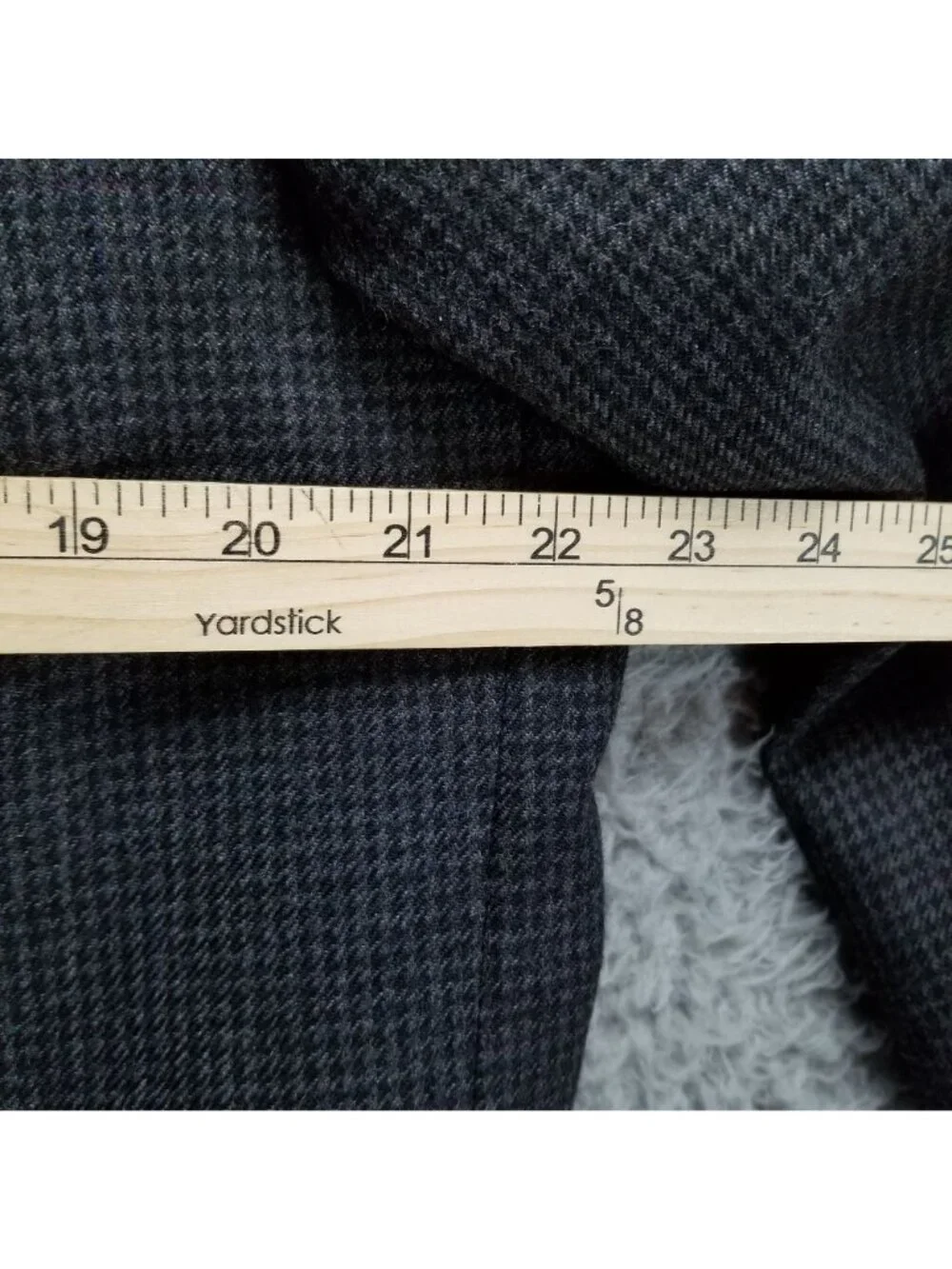 Oscar De La Renta Jacket Mens 42R Gray Wool Long Sleeve 2 Button Blazer